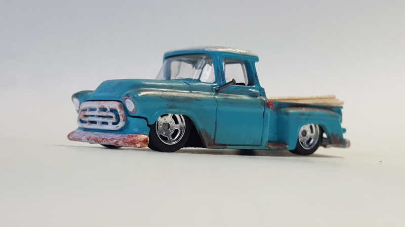 Illustration for article titled Came out of retirement and did a custom thing! 1956 GMC turned Chevy Apache!